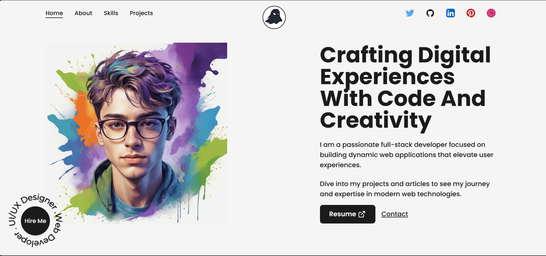 Aakash Personal Portfolio